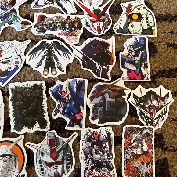 Gundam 40 pcs Sticker Set Japanese Animeππππ - Picture 6 of 7